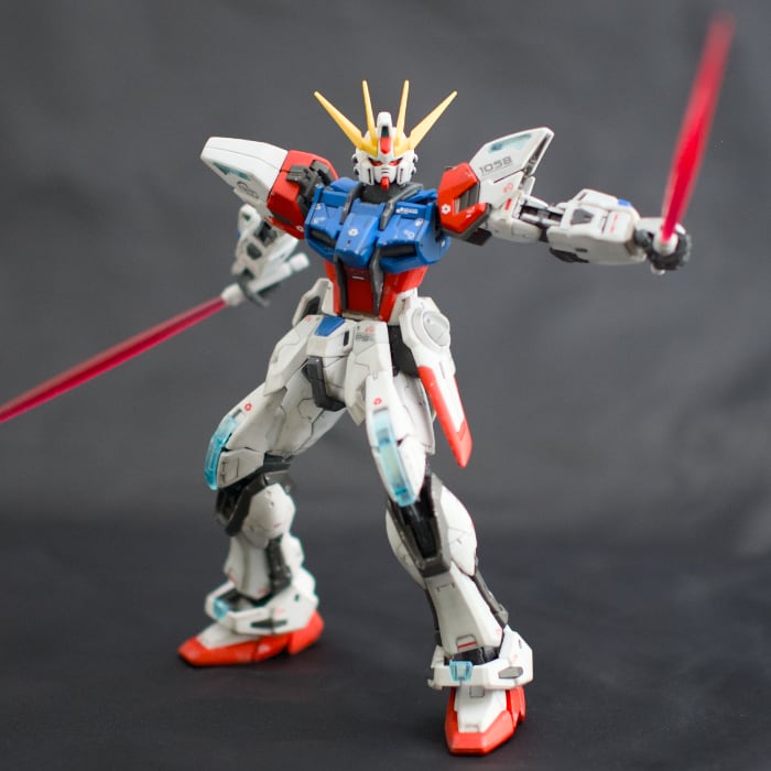 RG/BF GAT-X105B/FP Build Strike Gundam Full Package
