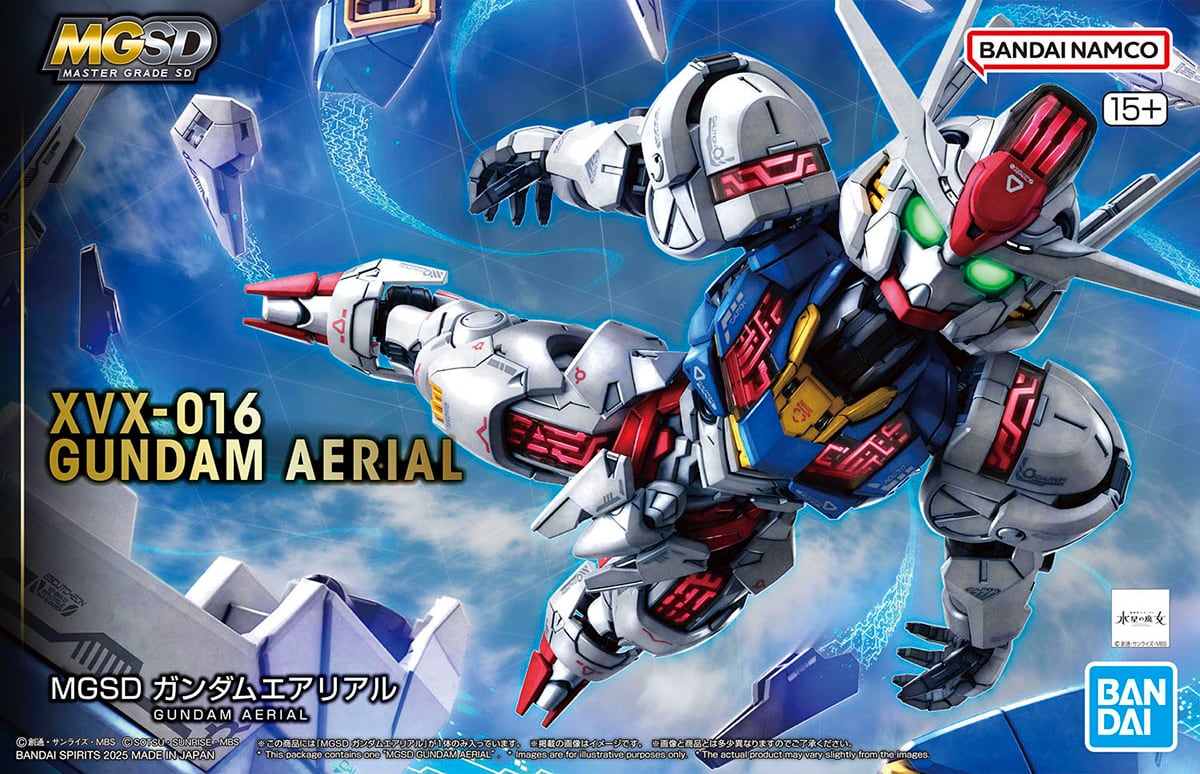 MGSD/TWFM XVX-016 Gundam Aerial