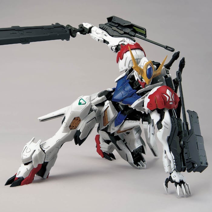 MG/IBO ASW-G-08 Gundam Barbatos Lupus in action pose