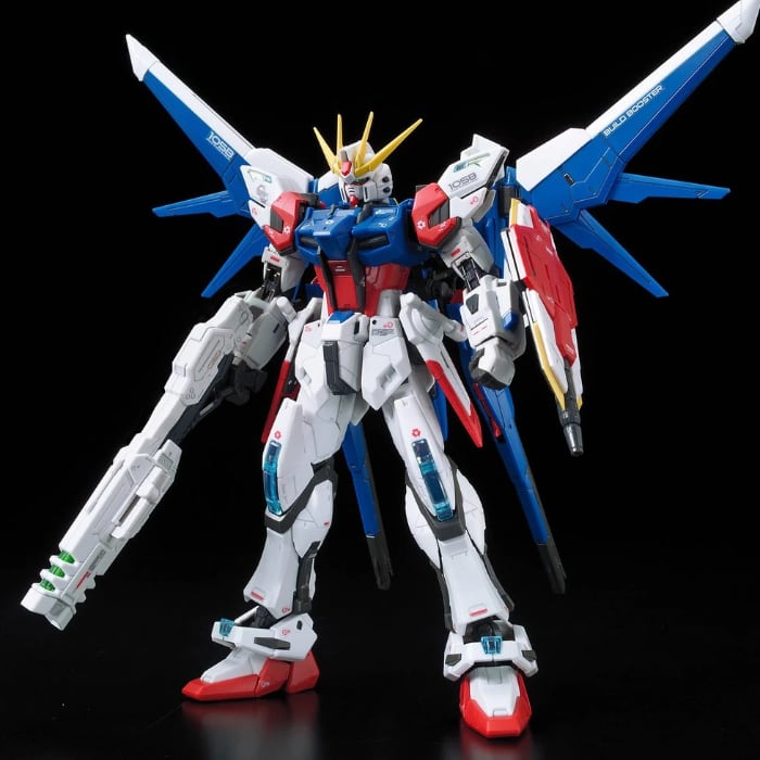 RGBF GAT-X105B/FP Build Strike Gundam Full Package in neutral pose