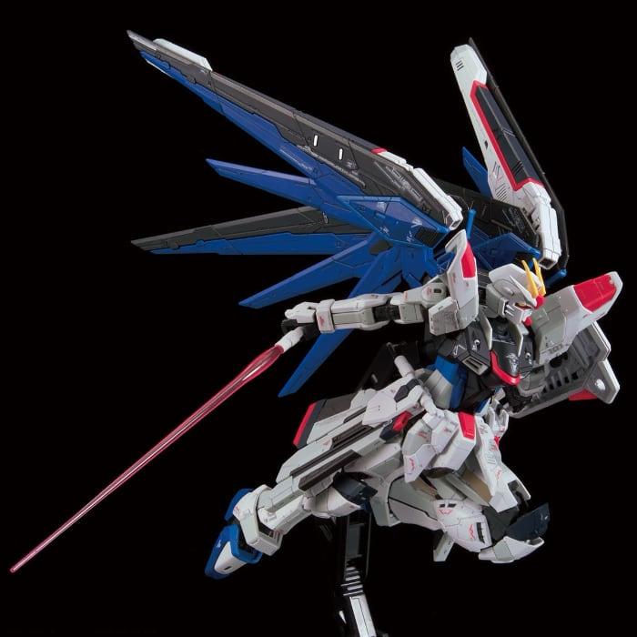 RGCE ZGMF-X10A Freedom Gundam in action pose