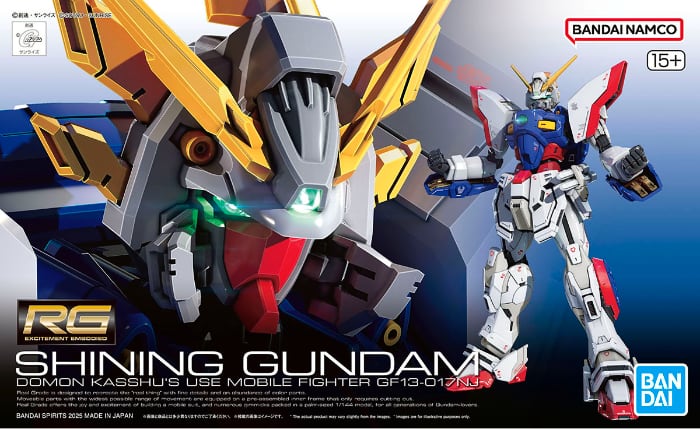 RG/FC GF13-017NJ Shining Gundam
